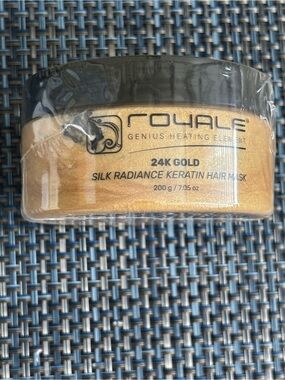 Brand new..Royale 24K Gold Silk Radiance Keratin Hair Mask - Gold , retail $99